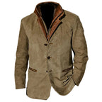 Colbert heren smart casual met reverskraag en knoopsluiting 1