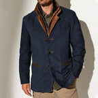 Colbert heren smart casual met reverskraag en knoopsluiting 6