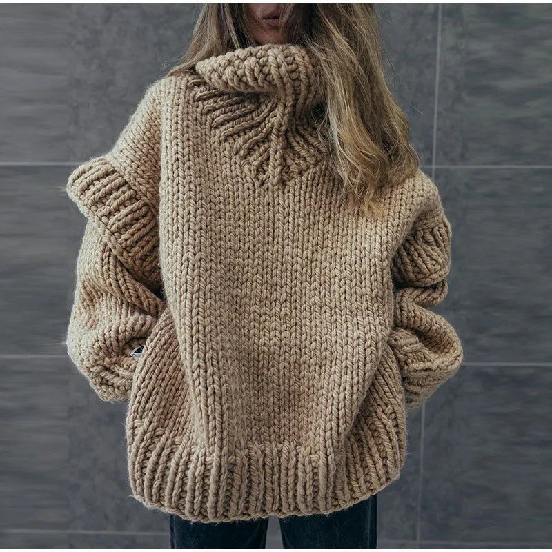 Coltrui dames oversized met hoge col 1
