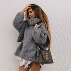 Coltrui dames oversized met hoge col 13