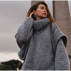 Coltrui dames oversized met hoge col 3