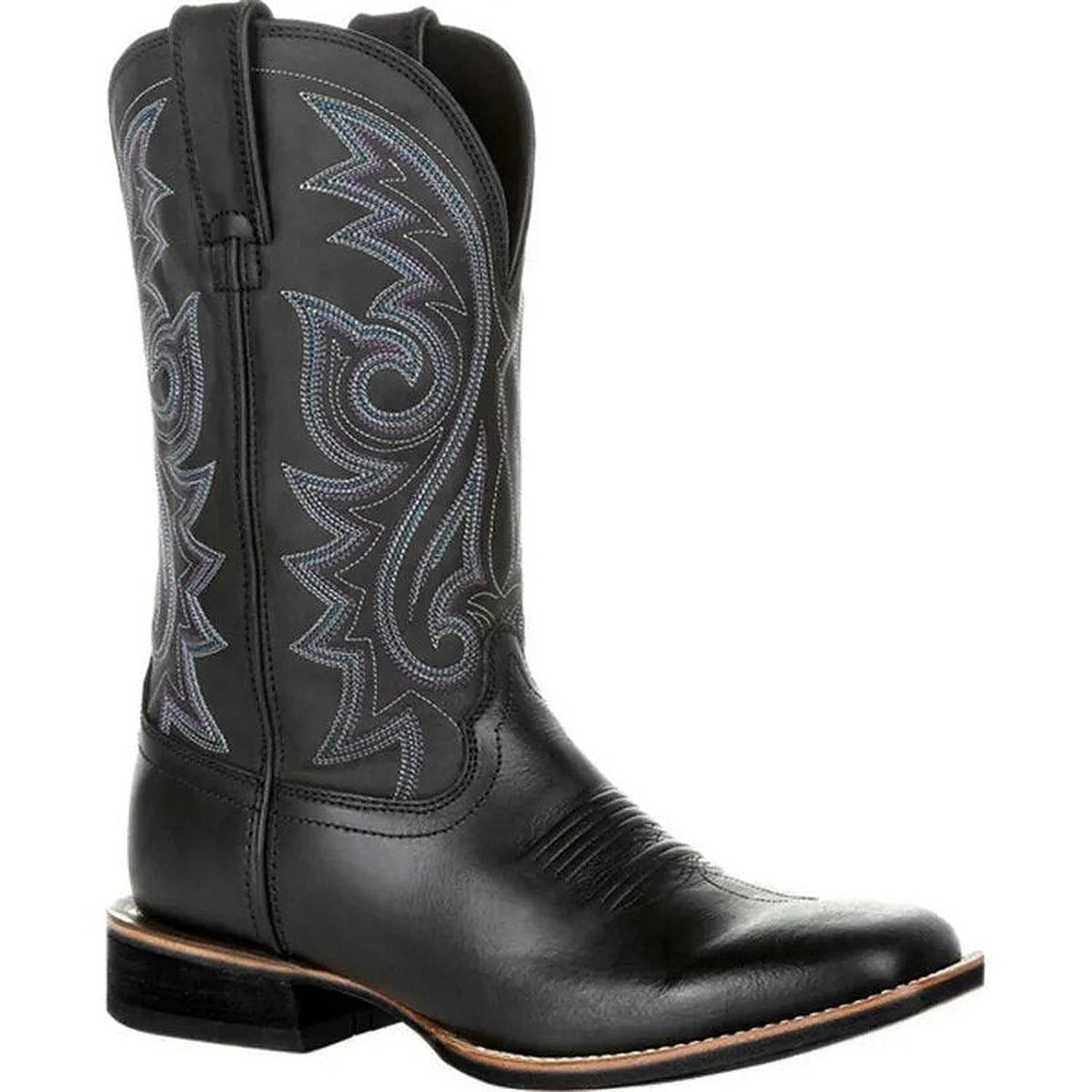 Cowboylaarzen heren met western-stiksels en ronde neus 2