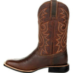 Cowboylaarzen heren met western-stiksels en ronde neus 3