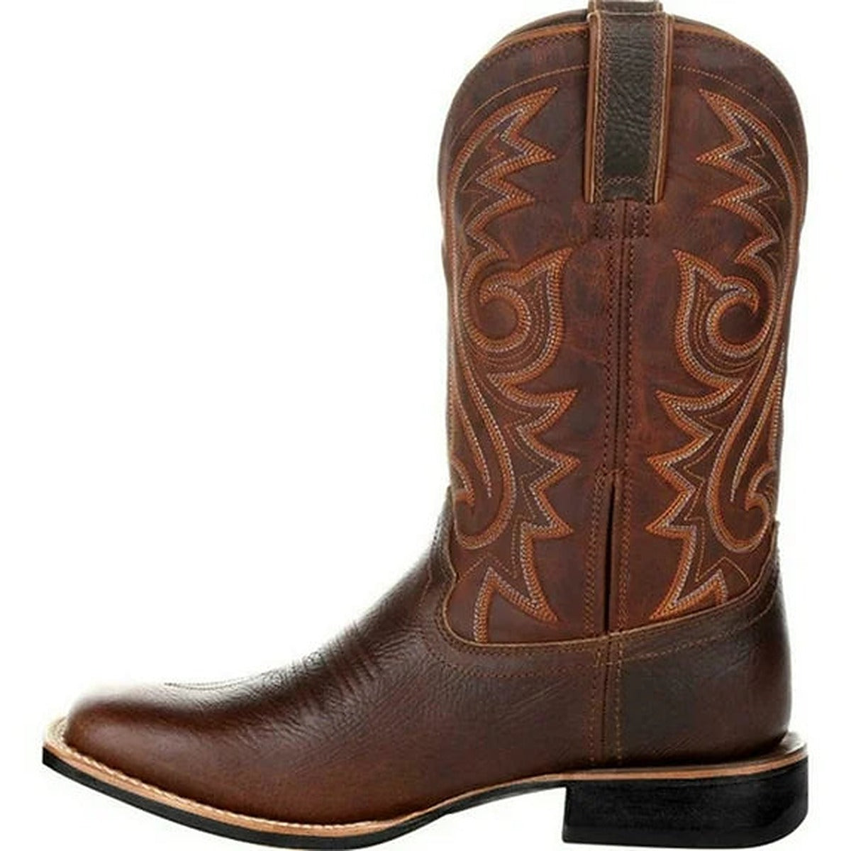 Cowboylaarzen heren met western-stiksels en ronde neus 3