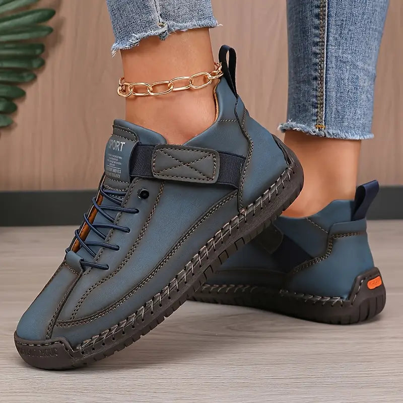 Instapsneakers dames zonder veters met sportieve look voor dagelijks gebruik 5