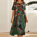 Yvette - Zomerjurk met print dames