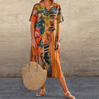 Yvette - Zomerjurk met print dames