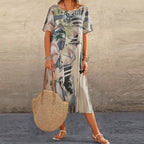 Yvette - Zomerjurk met print dames