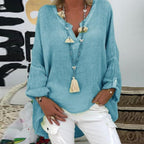 Mila - Blouse met lange mouwen dames