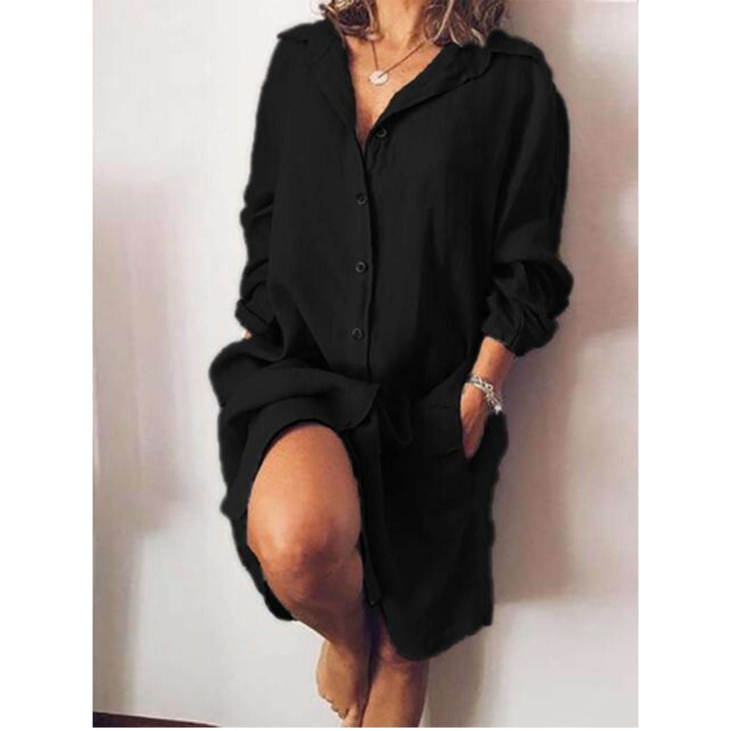 Daphne - Lange blouse dames