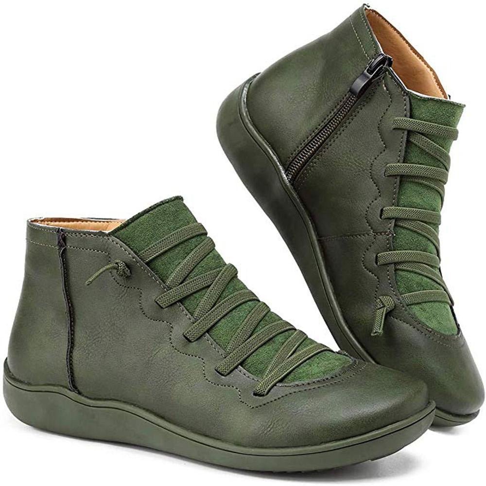 Enkelboots dames met comfortzool, suede-look en zijrits 6