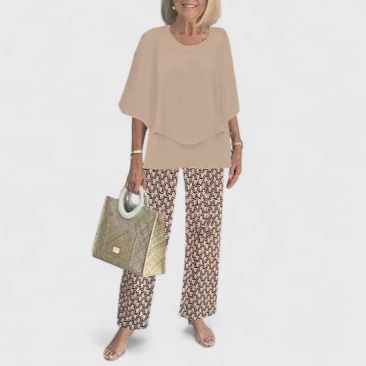 Maureen - Zomers tweedelig set dames