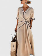 Thaëlle - Elegante zomerse maxi jurk dames