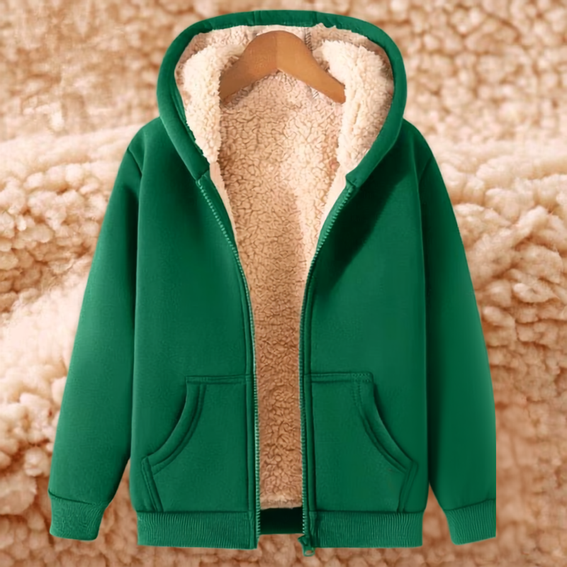 Fleece hoodie heren met rits en capuchon 10