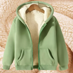 Fleece hoodie heren met rits en capuchon 6