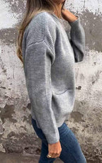 Gebreid vest dames met tijdloos ontwerp, zacht en warm 13