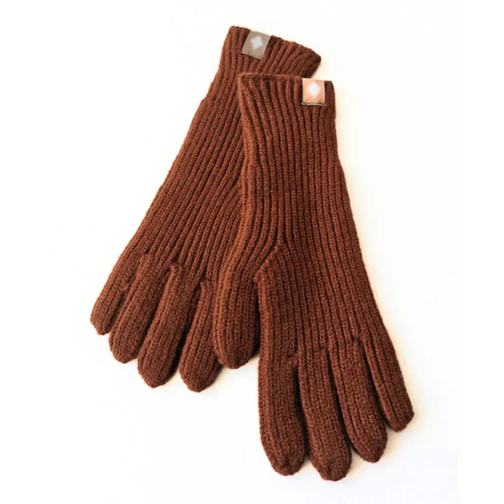 Gebreide handschoenen dames met touchscreen 10