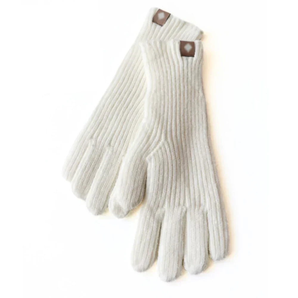 Gebreide handschoenen dames met touchscreen 2