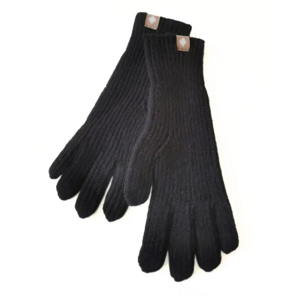 Gebreide handschoenen dames met touchscreen 5