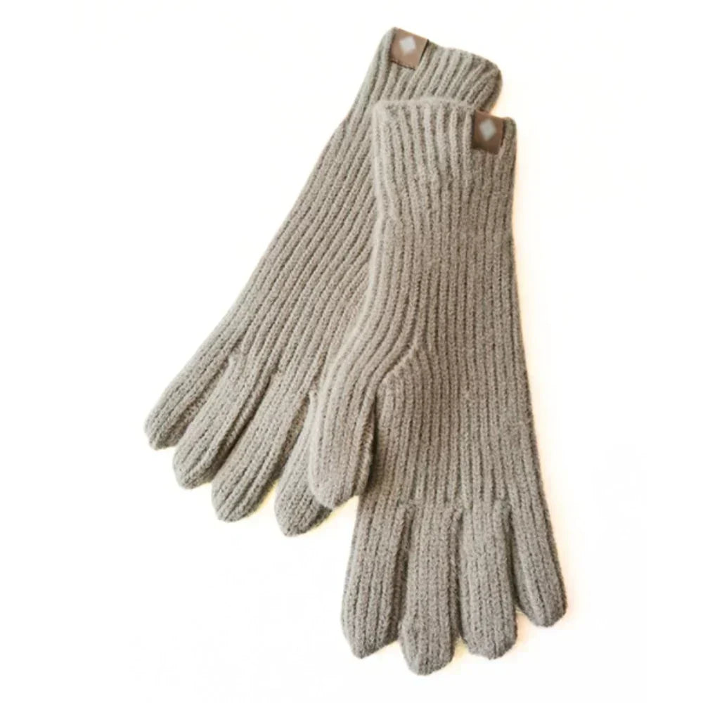 Gebreide handschoenen dames met touchscreen 6
