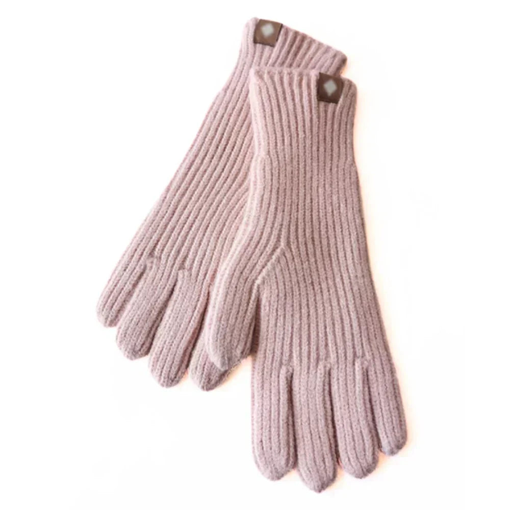 Gebreide handschoenen dames met touchscreen 7