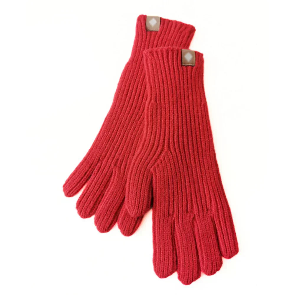 Gebreide handschoenen dames met touchscreen 8