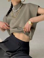 Gebreide trui dames effen voor een casual look 18