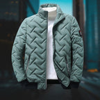 Gewatteerd herenjack casual en modieus 1