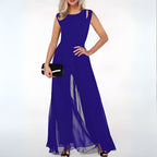 Ottavia - Mouwloze zomerse jumpsuit met wijde pijpen dames