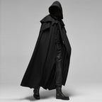 Gotische cape met capuchon halloween kostuum 1