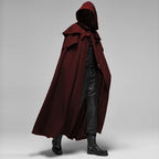 Gotische cape met capuchon halloween kostuum 2