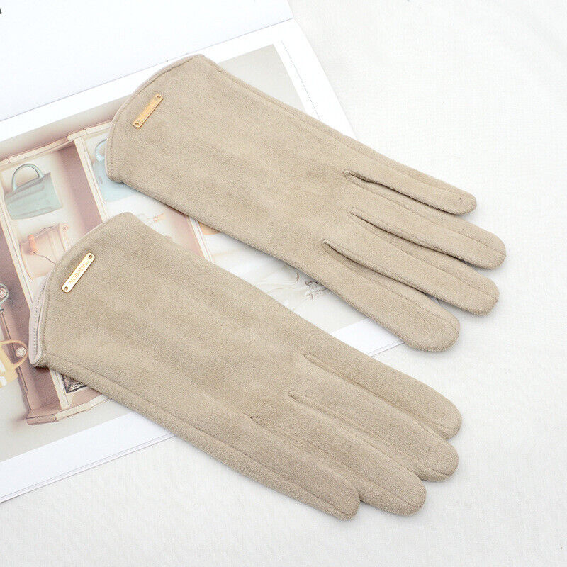 Handschoenen dames met touchscreen en warme voering 2