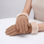 Handschoenen dames met touchscreen en zachte voering 2