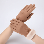 Handschoenen dames met touchscreen en zachte voering 7