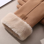 Handschoenen dames met touchscreen en zachte voering 8