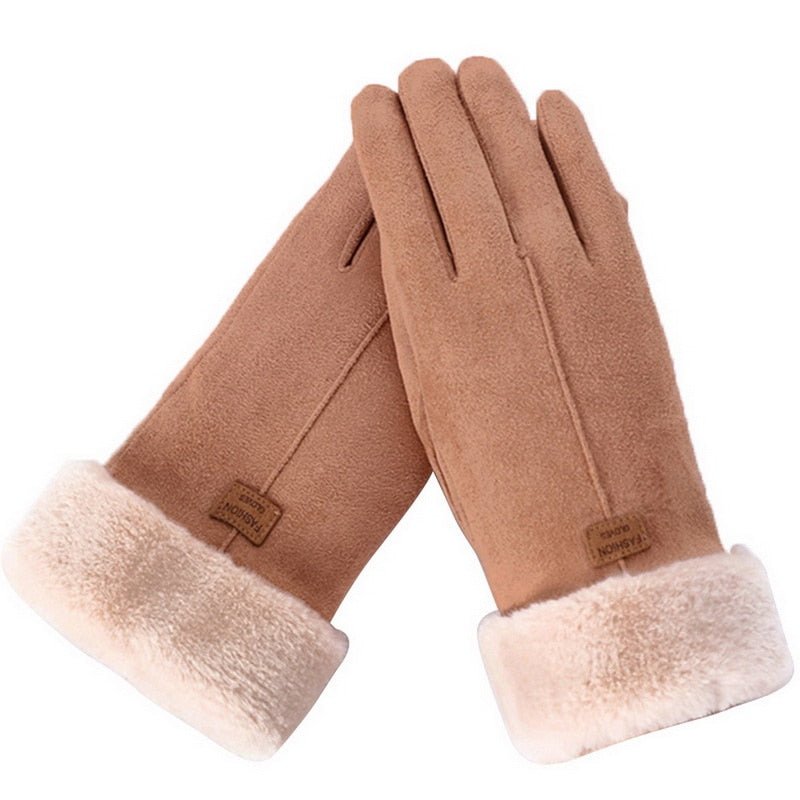 Handschoenen dames met warme voering 2