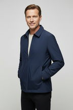 Harrington jack heren lichtgewicht met ritssluiting en kraag 7