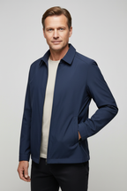 Harrington jack heren lichtgewicht met ritssluiting en kraag 8
