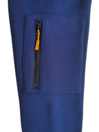 Heren hoodie met korte rits en raglanmouwen 26