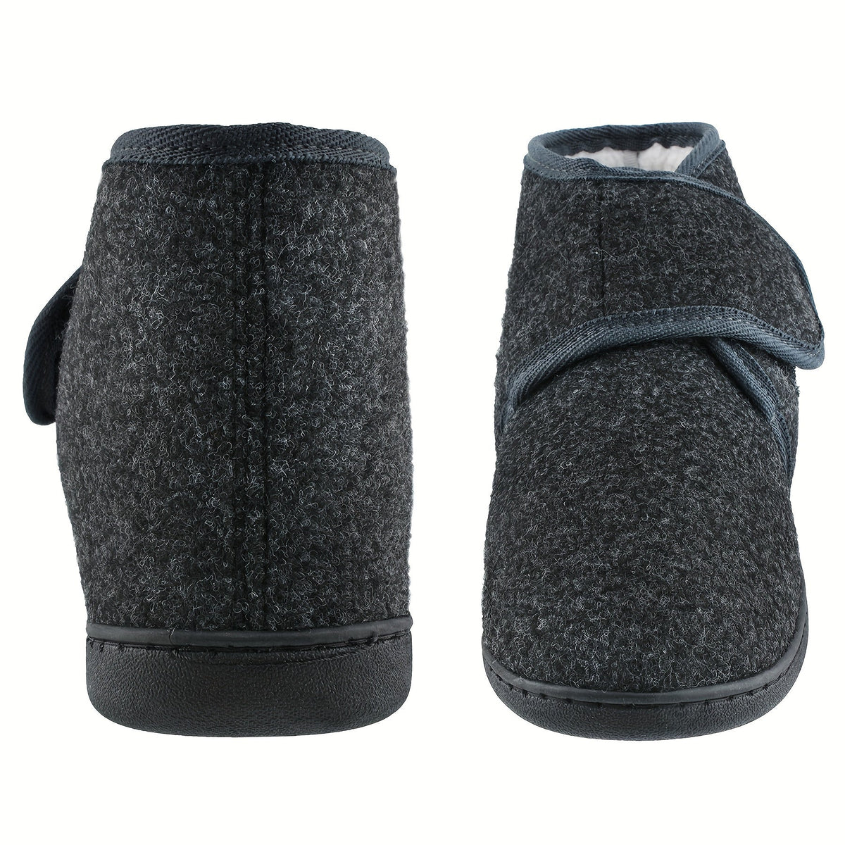 Heren pantoffels met enkelband en klittenbandsluiting 6
