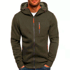 Heren vest met capuchon en warme fleecevoering 1