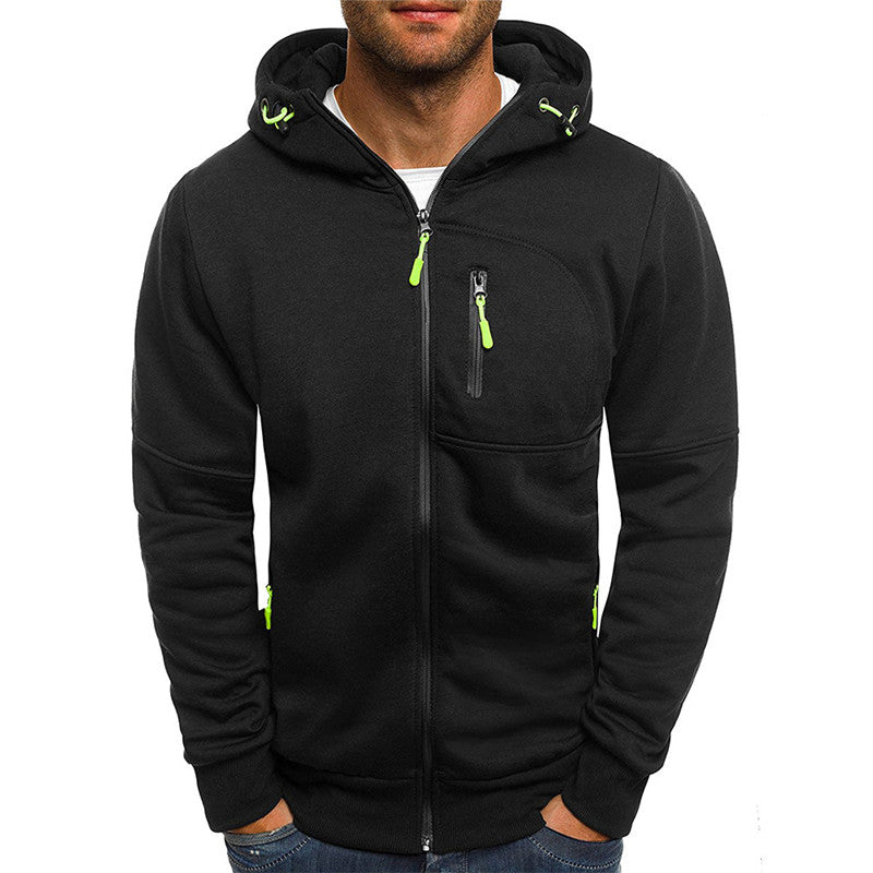 Heren vest met capuchon en warme fleecevoering 3