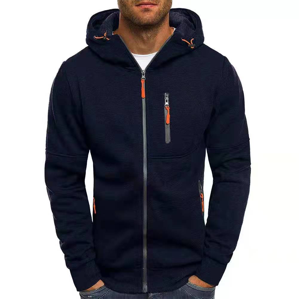 Heren vest met capuchon en warme fleecevoering 5