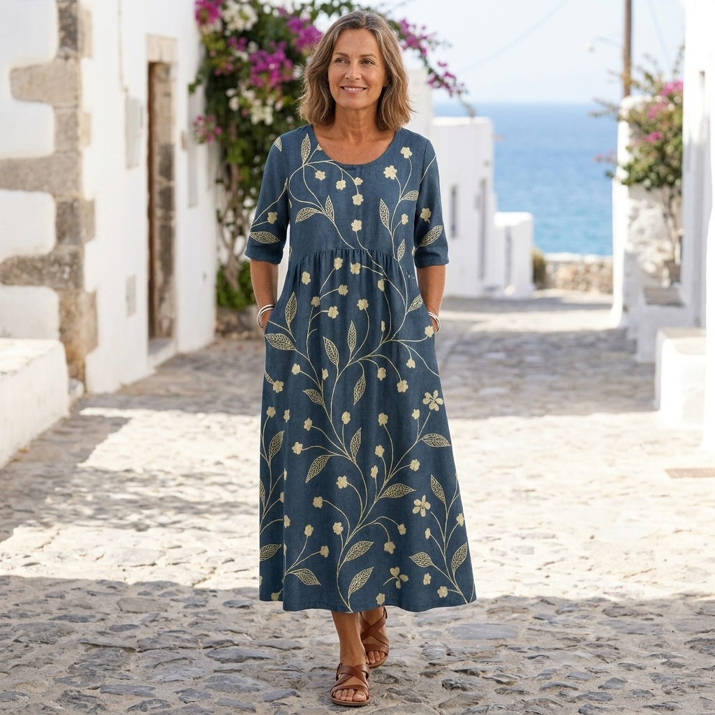 Gabrielle - Soepele en comfortabele zomerjurk dames