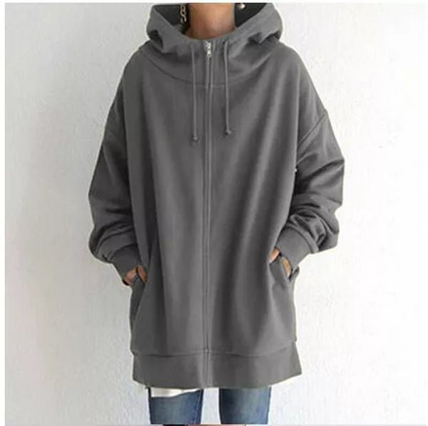 Hoodie dames met capuchon, zacht en warm 1