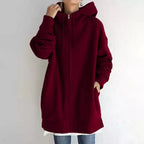 Hoodie dames met capuchon, zacht en warm 11