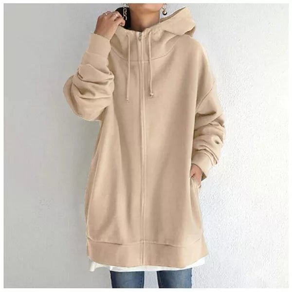 Hoodie dames met capuchon, zacht en warm 2