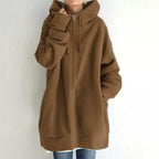 Hoodie dames met capuchon, zacht en warm 3