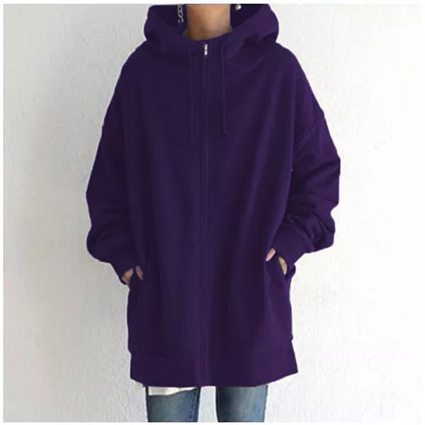 Hoodie dames met capuchon, zacht en warm 6