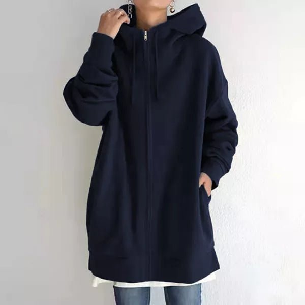 Hoodie dames met capuchon, zacht en warm 7